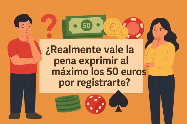 50 euros por registrarte