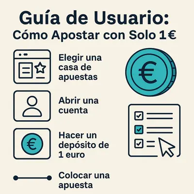 casa de apuestas ingreso minimo 1 euro