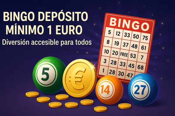 bingo depósito mínimo 1 euro