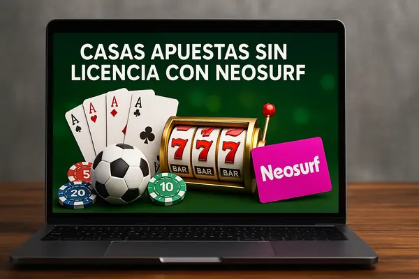casas apuestas sin licencia con neosurf