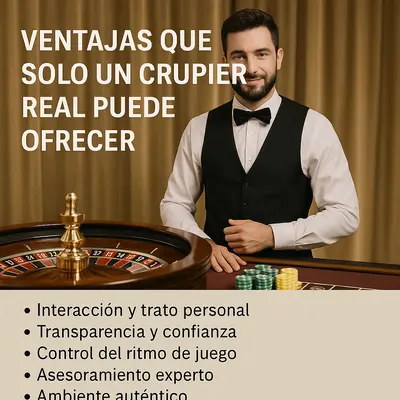 casino con crupiers reales