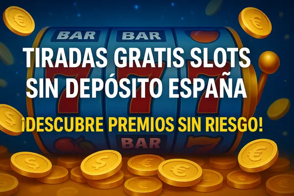 tiradas gratis slots sin depósito españa